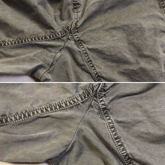 CASLON Women’s Utility Jacket Gray Wash 4 Pockets Casual Long Sleeve Siz… - Picture 12 of 14